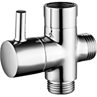 Ciencia Válvula de 3 vias- latón macizo- G 1-2&quot-- para brazos de ducha y elementos para ducha universales